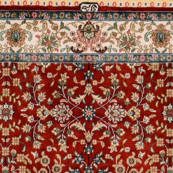orientteppich-hereke-78-x-123-cm-seide-handgeknupft-3.jpg Hereke Orientteppich 78 × 123 cm, Seide, handgeknüpft