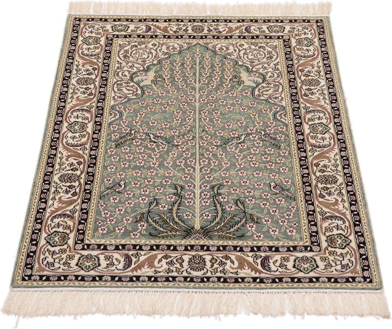 Hereke Orientteppich 78 × 125 cm, Schurwolle, handgeknüpft