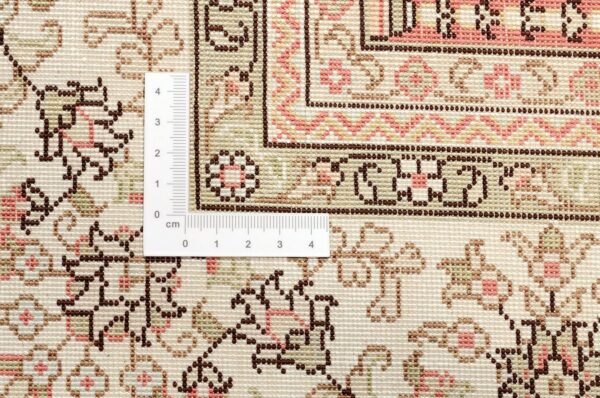 Hereke Orientteppich 79 × 122 cm, Seide, handgeknüpft