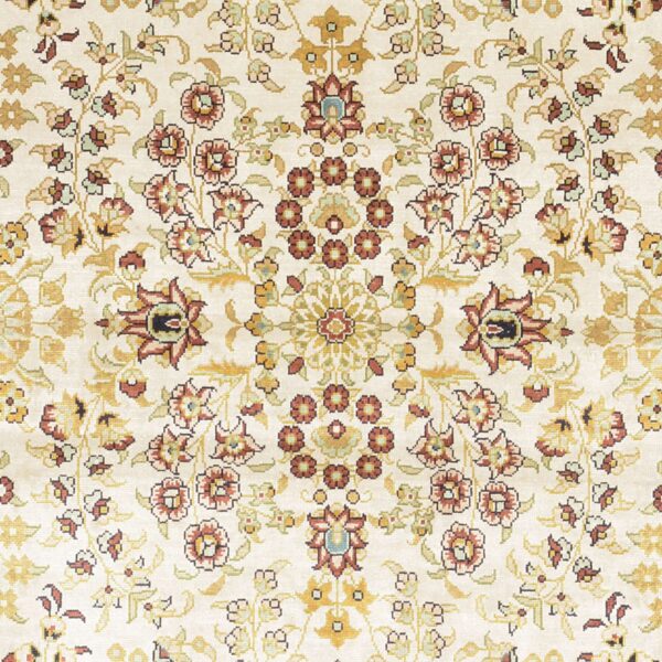 orientteppich-hereke-79-x-123-cm-seide-handgeknupft-12.jpg Hereke Orientteppich 79 × 123 cm, Seide, handgeknüpft