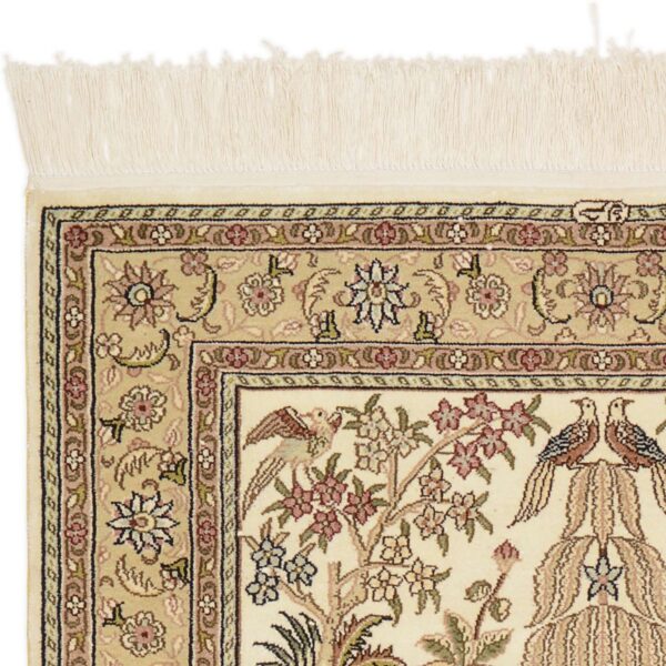 orientteppich-hereke-79-x-123-cm-seide-handgeknupft-5.jpg Hereke Orientteppich 79 × 123 cm, Seide, handgeknüpft