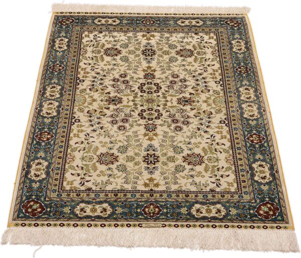 orientteppich-hereke-79-x-123-cm-seide-handgeknupft-9.jpg Hereke Orientteppich 79 × 123 cm, Seide, handgeknüpft