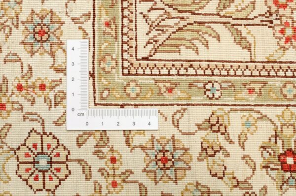 Hereke Orientteppich 79 × 123 cm, Seide, handgeknüpft exklusiv