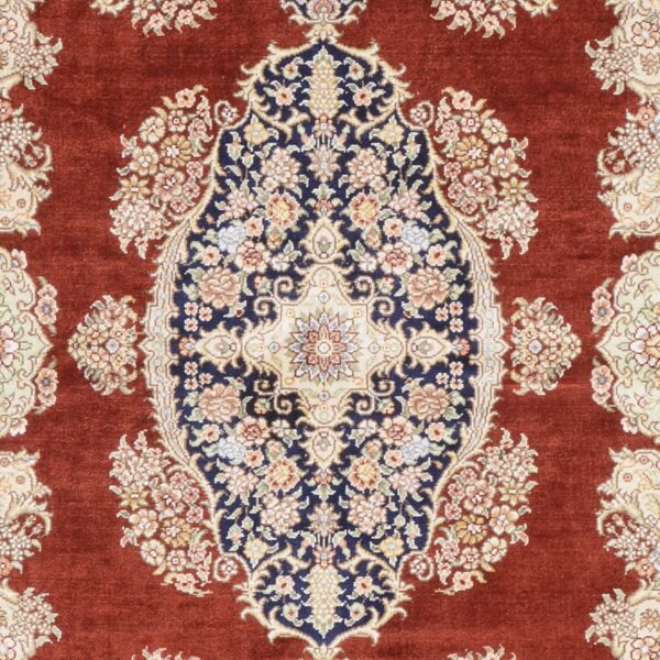 orientteppich-hereke-79-x-124-cm-seide-handgeknupft-7.jpg Hereke Orientteppich 79 × 124 cm, Seide, handgeknüpft