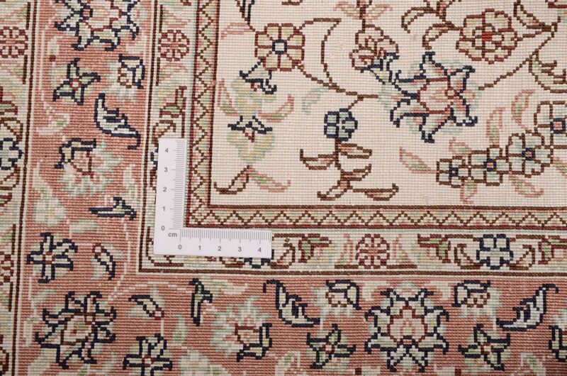 Hereke Orientteppich 79 × 132 cm, Seide, handgeknüpft exklusiv