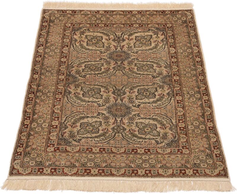 orientteppich-hereke-80-x-120-cm-seide-handgeknupft-1.jpg Hereke Orientteppich 80 × 120 cm, Seide, handgeknüpft
