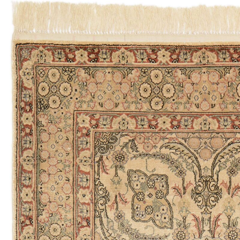 orientteppich-hereke-80-x-120-cm-seide-handgeknupft-4.jpg Hereke Orientteppich 80 × 120 cm, Seide, handgeknüpft