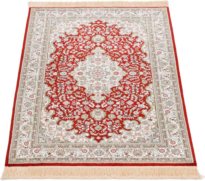 Hereke Orientteppich 80 × 124 cm, Seide, handgeknüpft