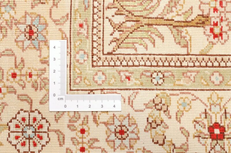 Hereke Orientteppich 80 × 126 cm, Seide, handgeknüpft