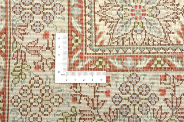 Hereke Orientteppich 80 × 305 cm, Seide, handgeknüpft exklusiv