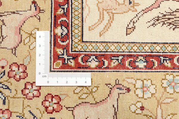 Hereke Orientteppich 81 × 130 cm, Seide, handgeknüpft