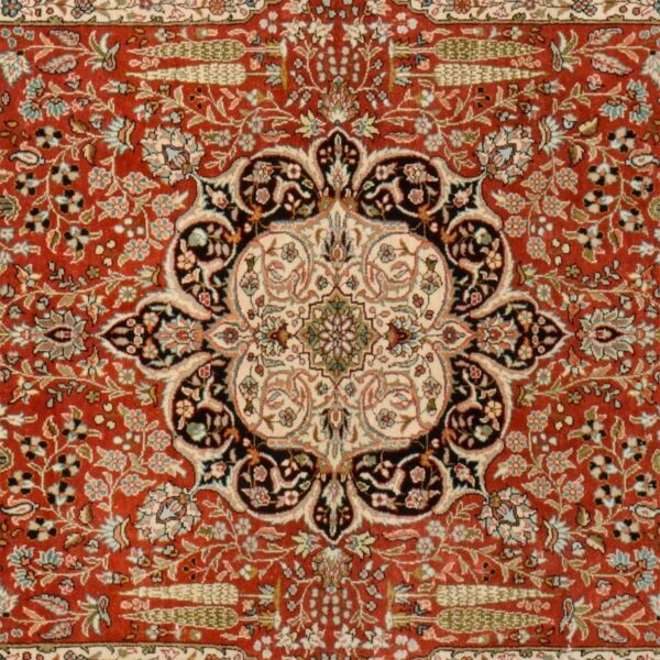 Hereke Orientteppich 91 × 152 cm, Seide, handgeknüpft