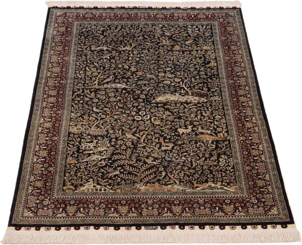 Hereke Orientteppich 91 × 152 cm, Seide, handgeknüpft