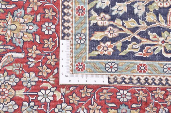 Hereke Orientteppich 91 × 152 cm, Seide, handgeknüpft