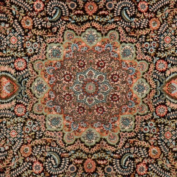 Hereke Orientteppich 92 × 151 cm, Seide, handgeknüpft