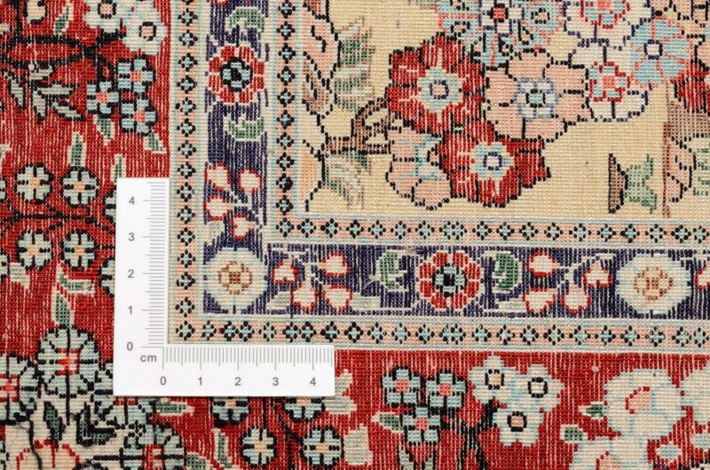 Hereke Orientteppich 92 × 153 cm, Seide, handgeknüpft
