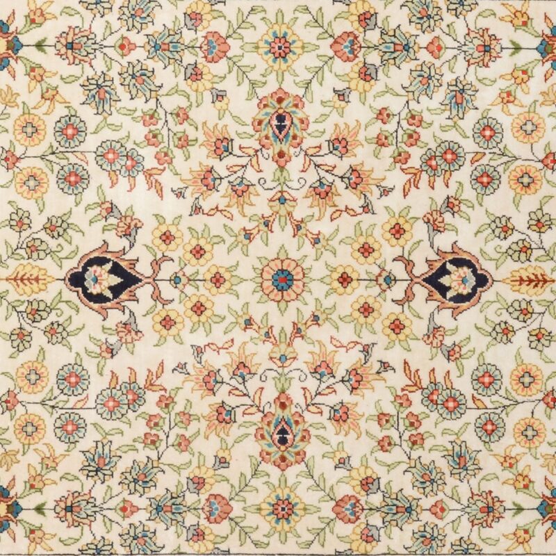 Hereke Orientteppich 94 × 155 cm, Seide, handgeknüpft