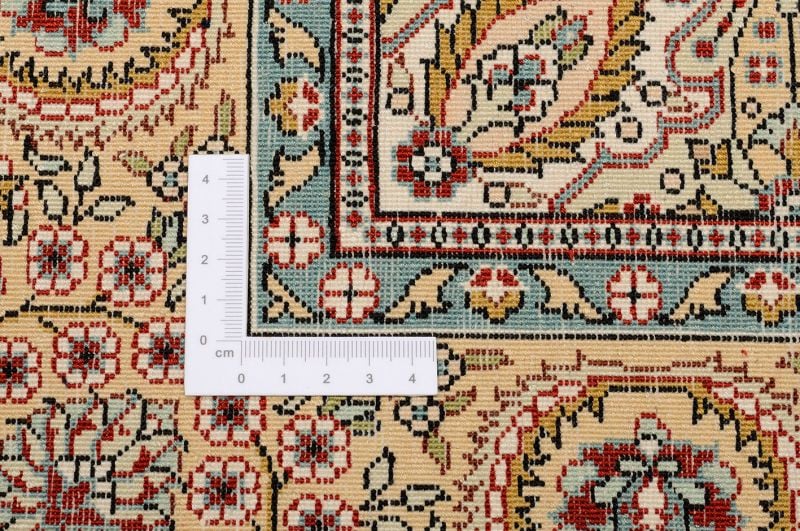 Hereke Orientteppich 95 × 152 cm, Seide, handgeknüpft fein