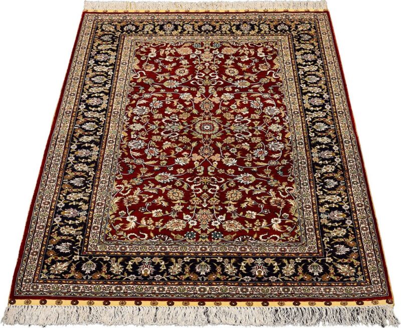Hereke Orientteppich 95 × 155 cm, Seide, handgeknüpft