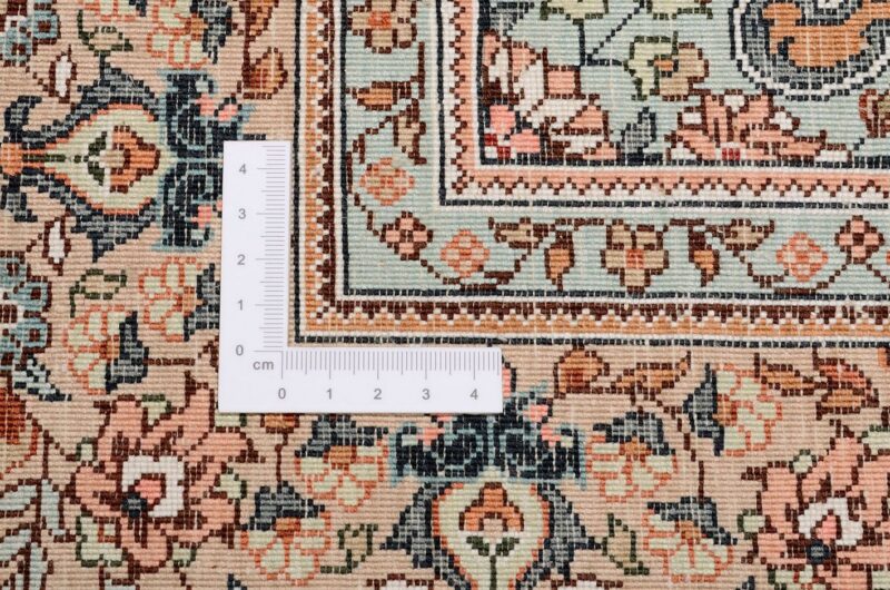 Hereke Orientteppich 97 × 155 cm, Seide, handgeknüpft antik