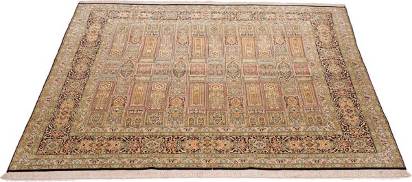 orientteppich-indien-201-x-210-cm-seide-handgeknupft-exklusiv-2.jpg Indien Orientteppich 201 × 210 cm, Seide, handgeknüpft exklusiv