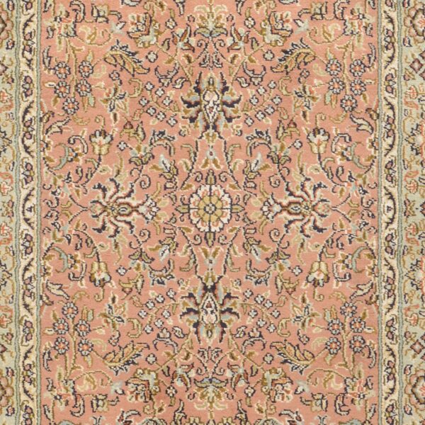 Indien Orientteppich 62 × 135 cm, Seide, handgeknüpft