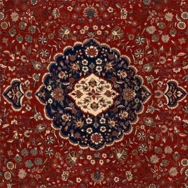 Isfahan Orientteppich 245 × 325 cm, Schurwolle, handgeknüpft