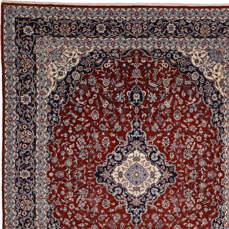 Isfahan Orientteppich 250 × 313 cm, Schurwolle, handgeknüpft