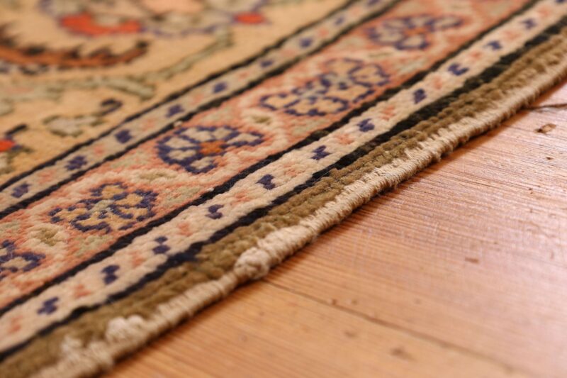 Kaiseri Orientteppich 117 × 178 cm, Seide, handgeknüpft antik