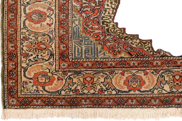 Kaiseri Orientteppich 120 × 175 cm, Seide, handgeknüpft perfekt