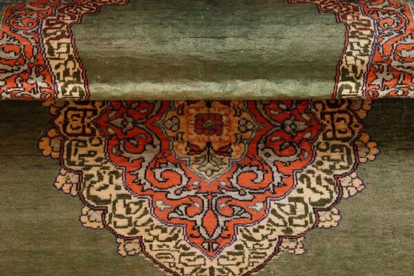 Kaiseri Orientteppich 120 × 175 cm, Seide, handgeknüpft perfekt