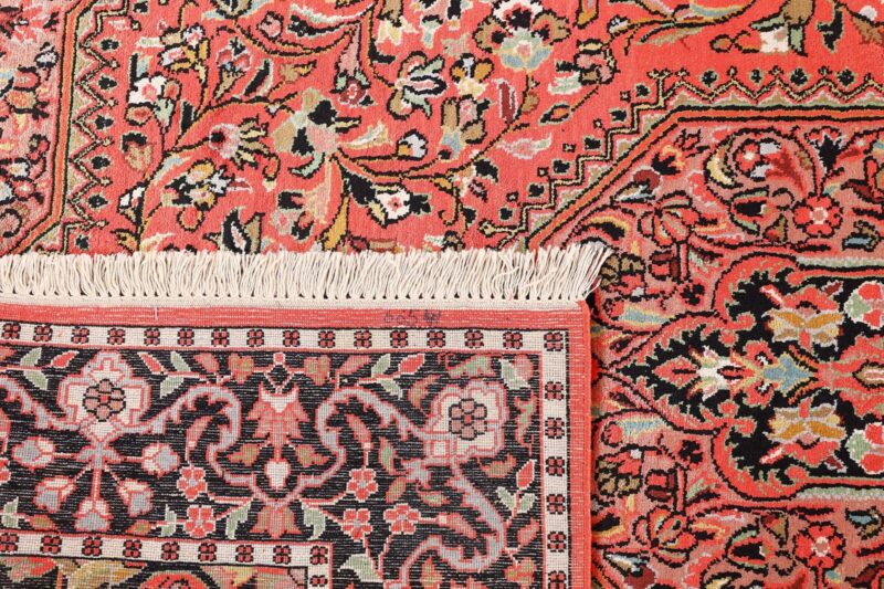 Kaschmir Orientteppich 153 × 245 cm, Seide, handgeknüpft