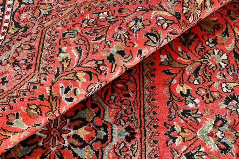 Kaschmir Orientteppich 153 × 245 cm, Seide, handgeknüpft