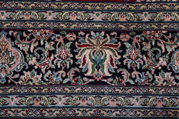 Kaschmir Orientteppich 154 × 226 cm, Seide, handgeknüpft