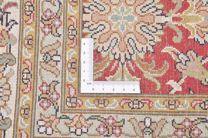 Kaschmir Orientteppich 156 × 217 cm, Seide, handgeknüpft