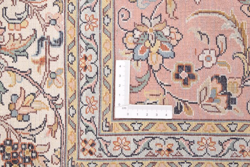 Kaschmir Orientteppich 166 × 243 cm, Seide, handgeknüpft Pastell