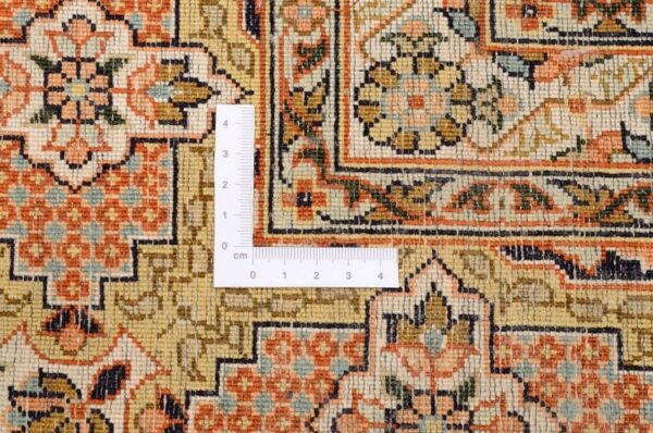Kaschmir Orientteppich 170 × 257 cm, Seide, handgeknüpft