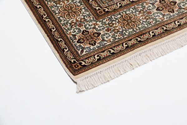 Kaschmir Orientteppich 172 × 246 cm, Seide, handgeknüpft