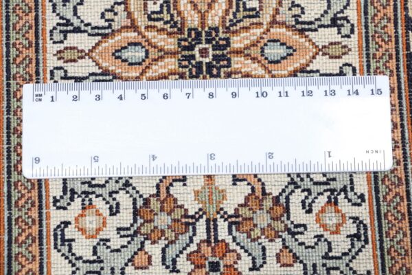 Kaschmir Orientteppich 172 × 246 cm, Seide, handgeknüpft