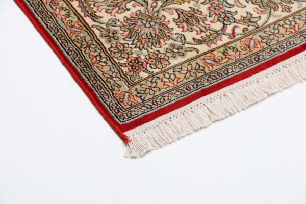 Kaschmir Orientteppich 172 × 249 cm, Seide, handgeknüpft