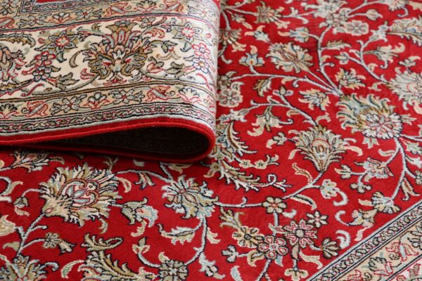 Kaschmir Orientteppich 172 × 249 cm, Seide, handgeknüpft