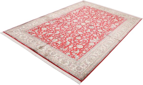 Kaschmir Orientteppich 172 × 249 cm, Seide, handgeknüpft