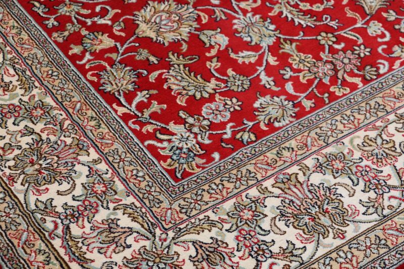 Kaschmir Orientteppich 172 × 249 cm, Seide, handgeknüpft