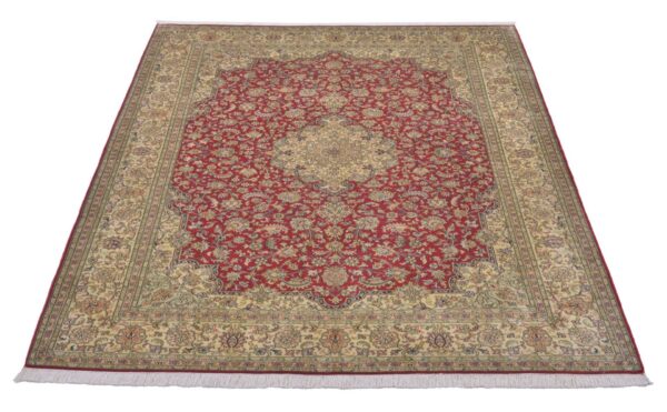 Kaschmir Orientteppich 174 × 250 cm, Seide, handgeknüpft