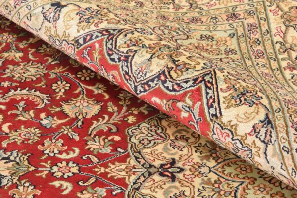 Kaschmir Orientteppich 174 × 250 cm, Seide, handgeknüpft