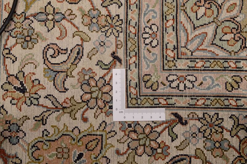 Kaschmir Orientteppich 176 × 252 cm, Seide, handgeknüpft