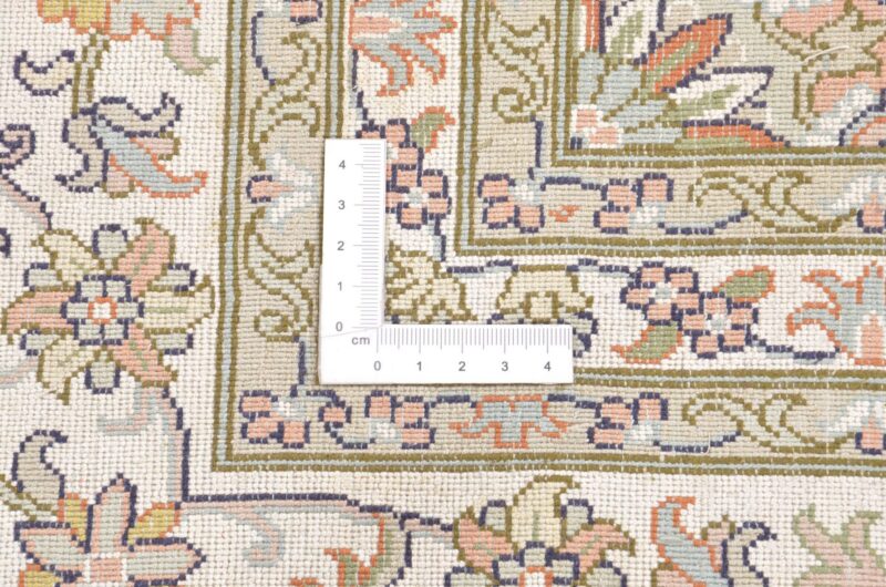 Kaschmir Orientteppich 217 × 313 cm, Seide, handgeknüpft Glanz