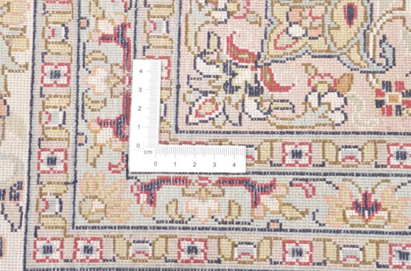 Kaschmir Orientteppich 245 × 312 cm, Seide, handgeknüpft