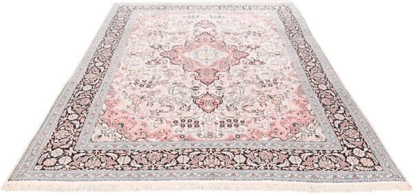 Kaschmir Orientteppich 245 × 335 cm, Seide, handgeknüpft Luxus