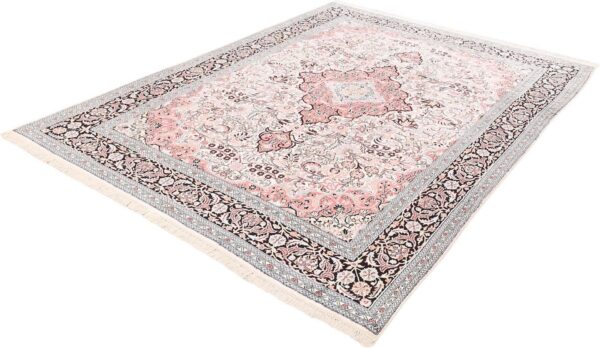 Kaschmir Orientteppich 245 × 335 cm, Seide, handgeknüpft Luxus